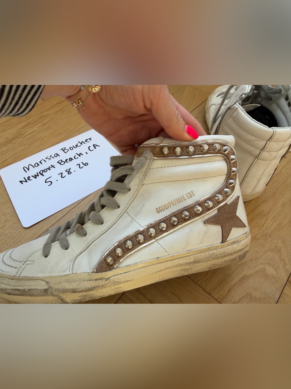 Golden Goose Private Edition Slide High Top
Sneakers EUC - Picture 8 of 16
